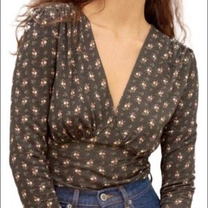 Rouje Bobbi floral top sz 38